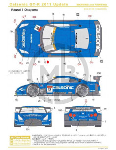Nissan GT-R Calsonic 2011