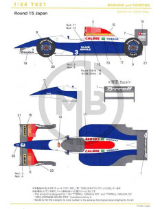 Tyrrell Yamaha 021 1993