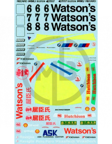 Bmw E30 M3 1991 Macau Guia Race winner Watson's