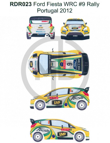 Ford Fiesta WRC Rally Portugal 2012