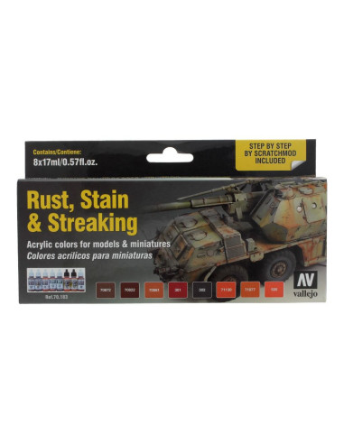Colore Rust Modellismo De Model Color Rust, Stain and Streaking