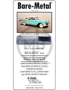 Bare-Metal Foil ultra bright chrome