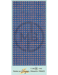 Tessuto jacquard Mercedes 1/43 - 1/32